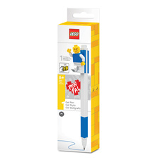 LEGO 2.0 Blue Gel Pen with Minifigure