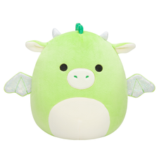 SQUISHMALLOWS Zelený drak - Desmund