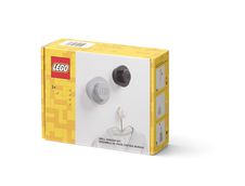 LEGO  věšák na zeď, 3 ks - bílá, černá, šedá - 40161733_2.png