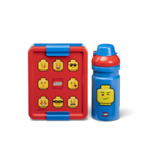LEGO ICONIC Classic svačinový set (láhev a box) - červená/modrá - 40580001_1.png