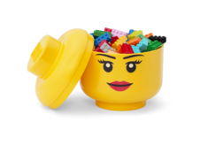 LEGO úložná hlava (veľkosť S) - dievča
