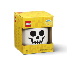 LEGO úložná hlava (veľkosť S) - kostlivec