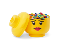 LEGO úložná hlava (veľkosť L) - dievča