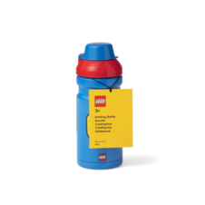 LEGO ICONIC Classic fľaša na pitie - červená/modrá