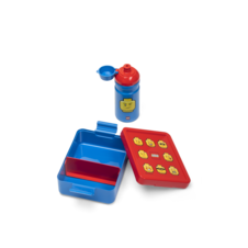 LEGO ICONIC Classic svačinový set (láhev a box) - červená/modrá - 40580001_2.png
