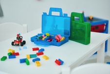 LEGO úložný box TO-GO - modrá - 40870002_4.jpg