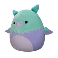 SQUISHMALLOWS Minerva the Aqua and Purple Griffin