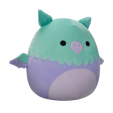 SQUISHMALLOWS Minerva the Aqua and Purple Griffin