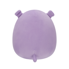 SQUISHMALLOWS Hanna the Purple Hippo W/Floral Belly