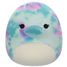 SQUISHMALLOWS Mitch the Watercolor TietheDye Platypus W/White Belly