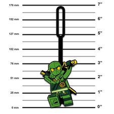 LEGO® Ninjago Bag Tag - Lloyd