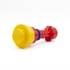 LEGO Iconic Torch - Flashlight Red (Blue/Yellow)