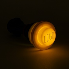 LEGO Iconic Torch - Flashlight Blue (Red/Yellow)