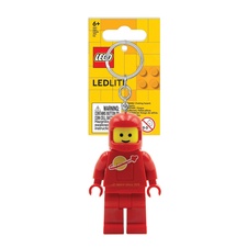 LEGO Spaceman Kozmonaut červený svietiaca figúrka (HT)