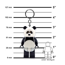 LEGO® Minifigures™ Keychain Light Panda Guy