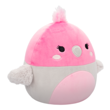 SQUISHMALLOWS Jayla the Pink and Grey Galah Bird