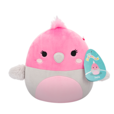 SQUISHMALLOWS Jayla the Pink and Grey Galah Bird