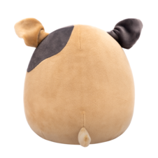 SQUISHMALLOWS Loafer the Brown Bulldog W/Dark Brown Spots