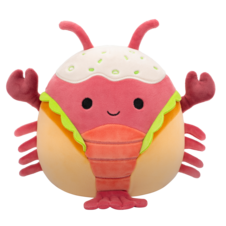 SQUISHMALLOWS Lorono the Red Lobster in Lobster Roll